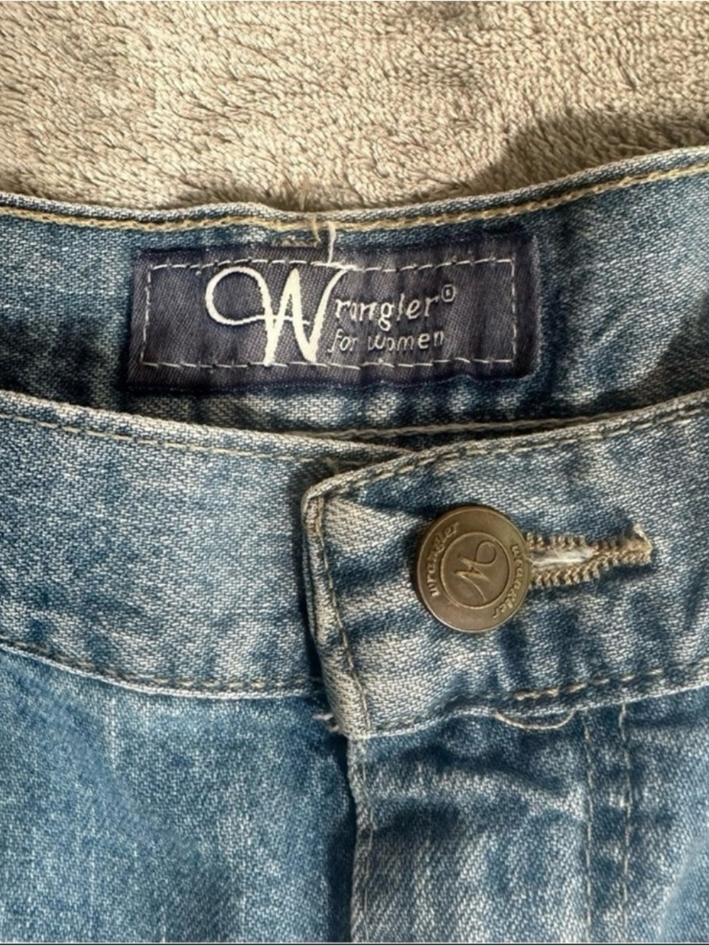 Vintage Wrangler For Women Jeans Size 12 100% Cotton USA - Picture 11 of 12